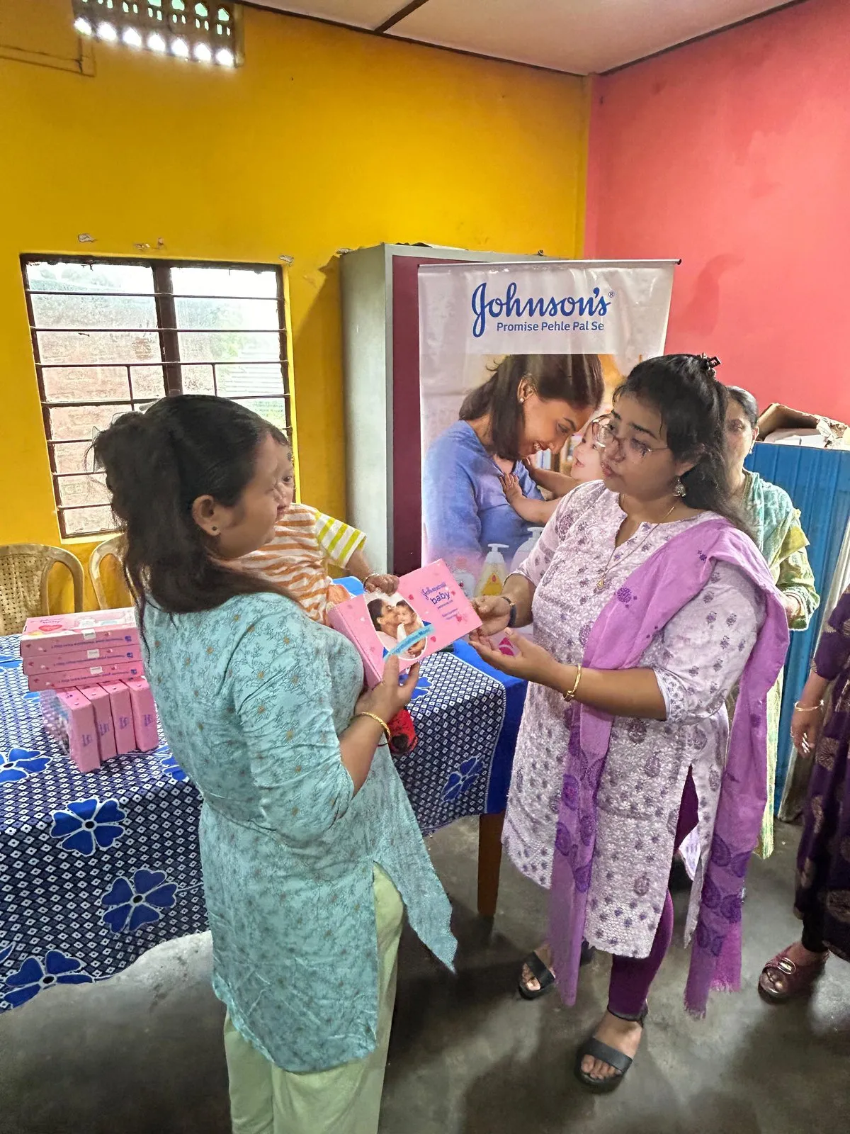Johnson's Baby & Pratidin Media Group Organize Newborn Care Program in Amingaon  